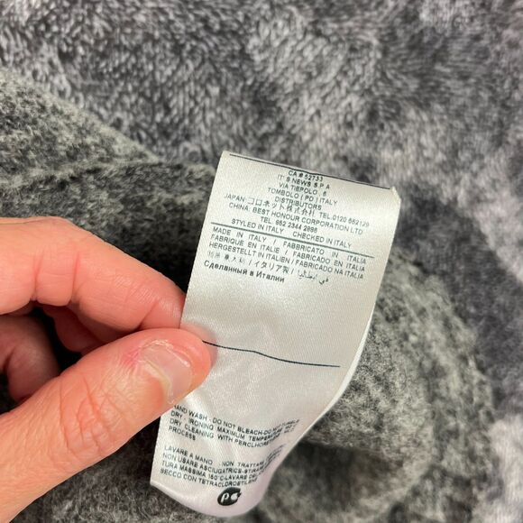 RA-RE Wool Blend Cape Cloak Made In Italy Women's One Size 246 M/L Jacket - Picture 7 of 13